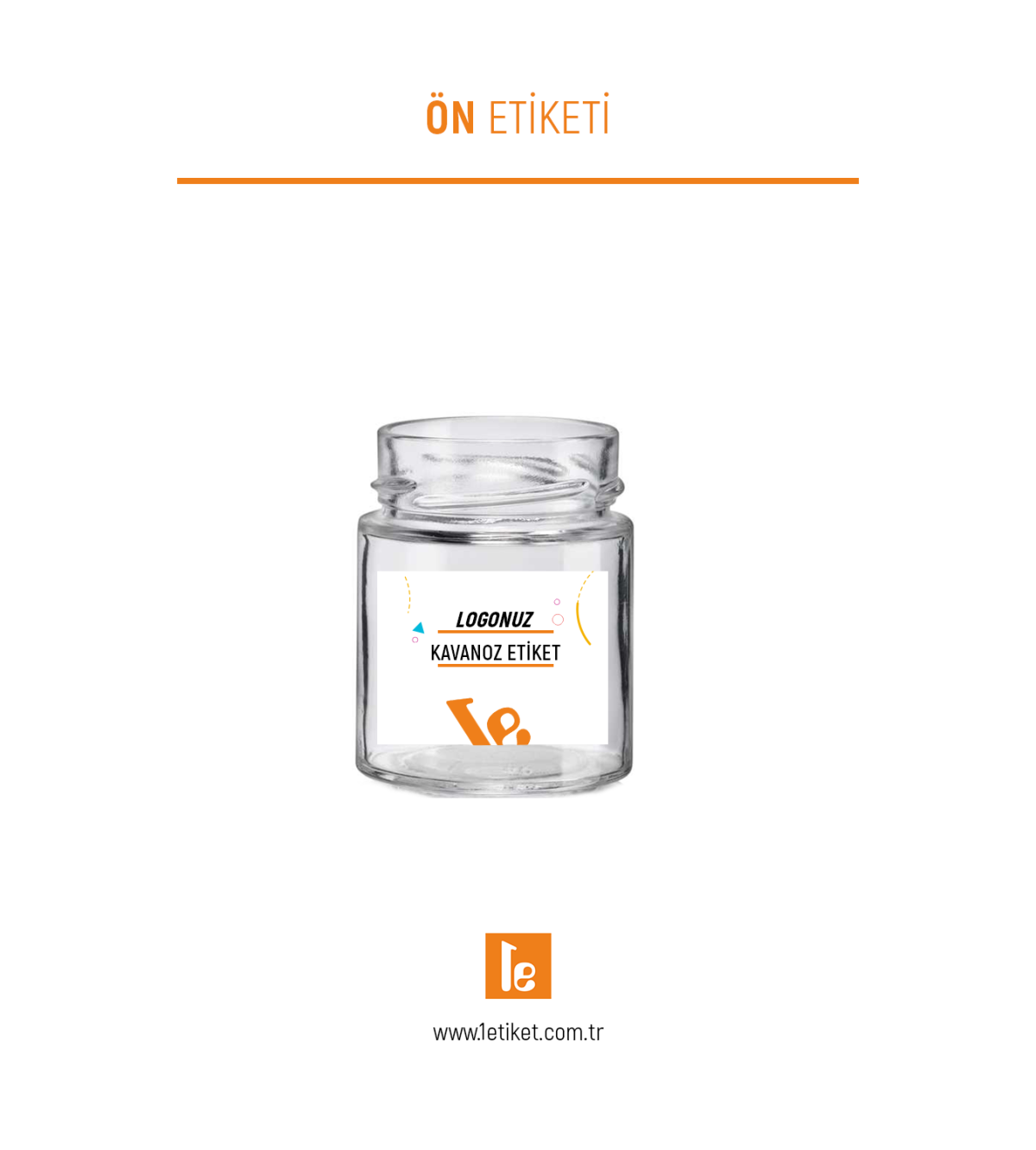 156ml Standart Kavanoz Etiketi