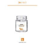 156ml Standart Kavanoz Etiketi