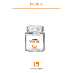 156ml Standart Kavanoz Etiketi