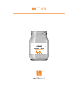 190ml Standart Kavanoz Etiketi