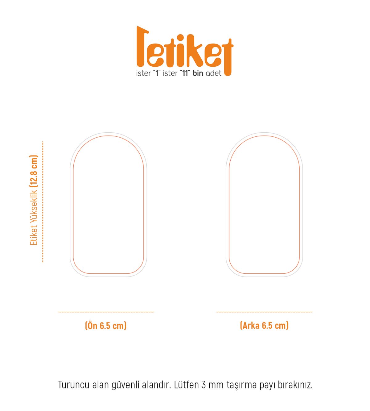 1LT Temizlik Şişesi Etiketi