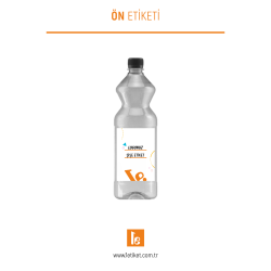 1LT Temizlik Şişesi Etiketi