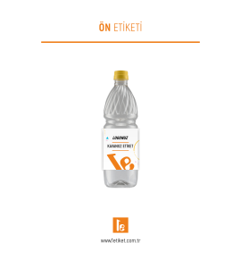 1LT Yağ Şişe Etiketi