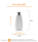 200ml Temizlik Şişesi Etiketi
