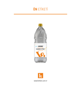 2LT Yağ Şişe Etiketi