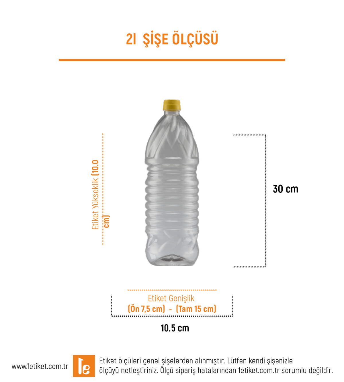 2LT Yağ Şişe Etiketi