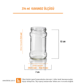 314ml Standart Kavanoz Etiketi