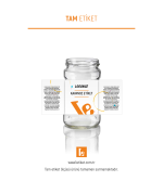 314ml Standart Kavanoz Etiketi