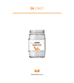 370ml Standart Kavanoz Etiketi