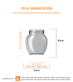 370ml Standart Kavanoz Etiketi