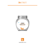 370ml Standart Kavanoz Etiketi