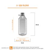 3LT Temizlik Şişesi Etiketi