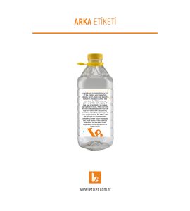 3LT Yağ Şişe Etiketi