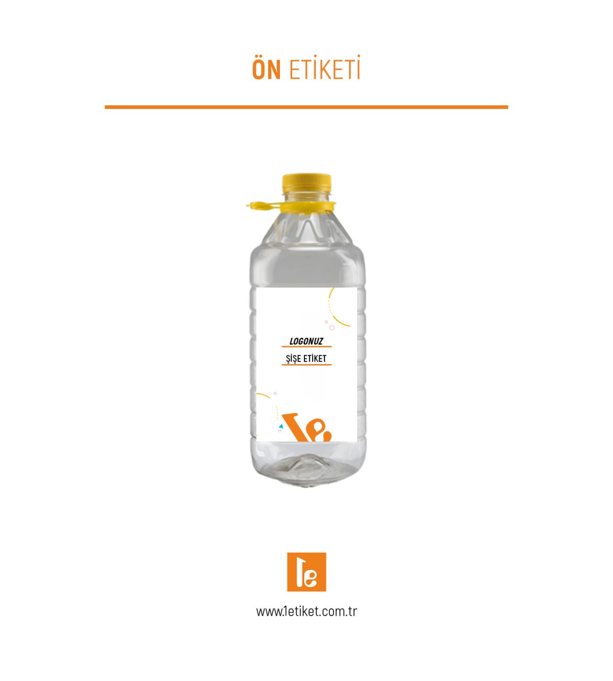 3LT Yağ Şişe Etiketi