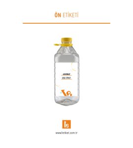 3LT Yağ Şişe Etiketi