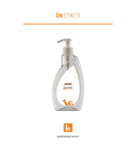 400ml Temizlik Şişesi Etiketi
