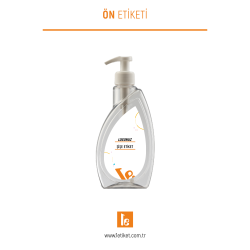 400ml Temizlik Şişesi Etiketi