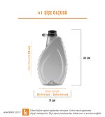 4LT Temizlik Şişesi Etiketi