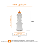 500ml Temizlik Şişesi Etiketi