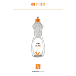 500ml Temizlik Şişesi Etiketi