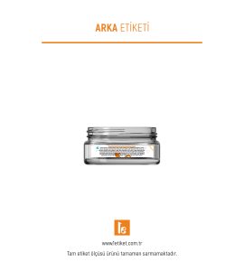 50ml Standart Kavanoz Etiketi