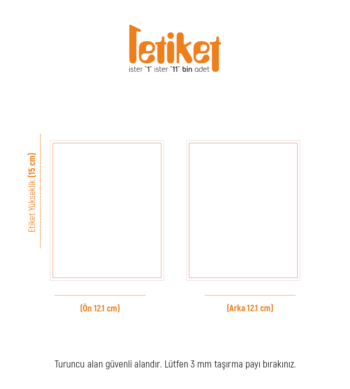 5LT Yağ Şişe Etiketi