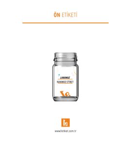 67ml Standart Kavanoz Etiketi