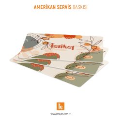 Amerikan Servis Baskı 30x42cm
