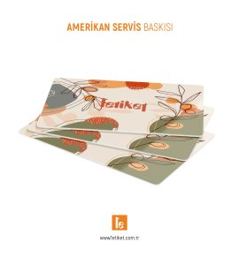 Amerikan Servis Baskı 30x42cm
