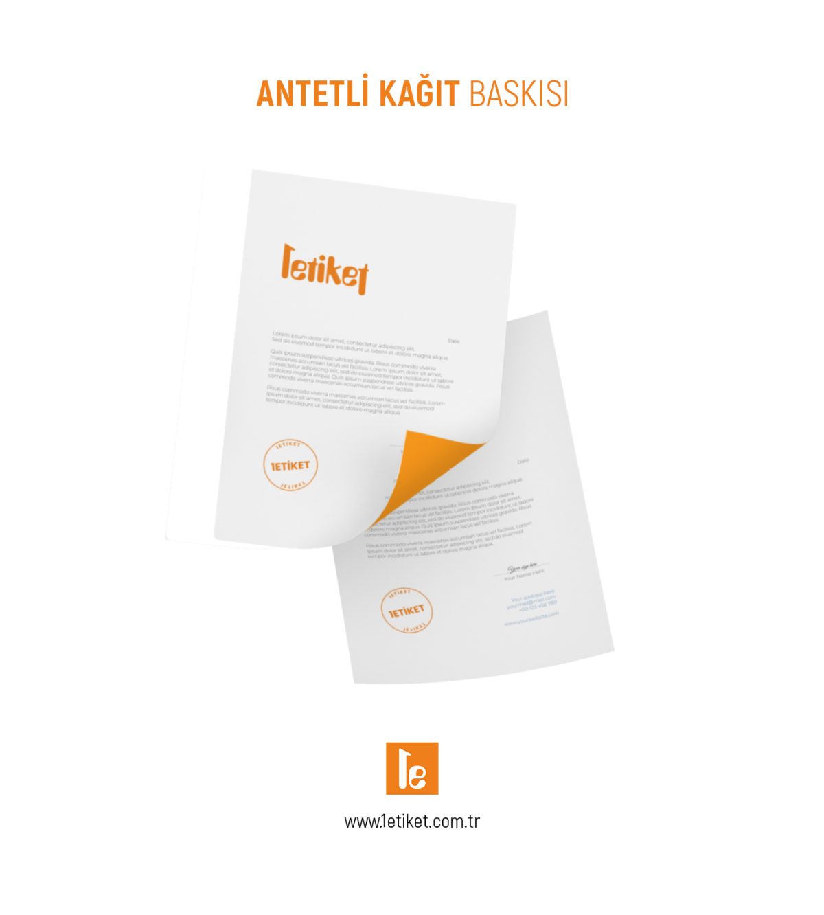 Antetli Kağıt A4 90gr Baskı