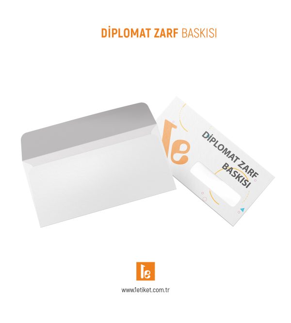 Diplomat Zarf Baskısı 10.5x24cm