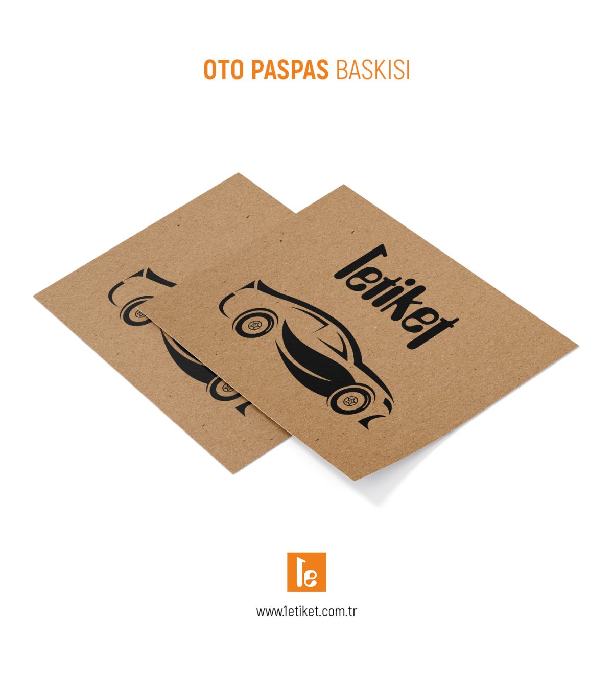 Oto paspas 40x50cm KAĞIT / GR. Testliner / 125 Gr.