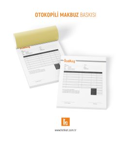 Otokopili Makbuz 10x14cm