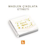 Madlen Çikolata Etiketi