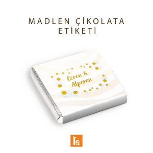 Madlen Çikolata Etiketi
