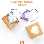 Hediyelik Karton Etiket