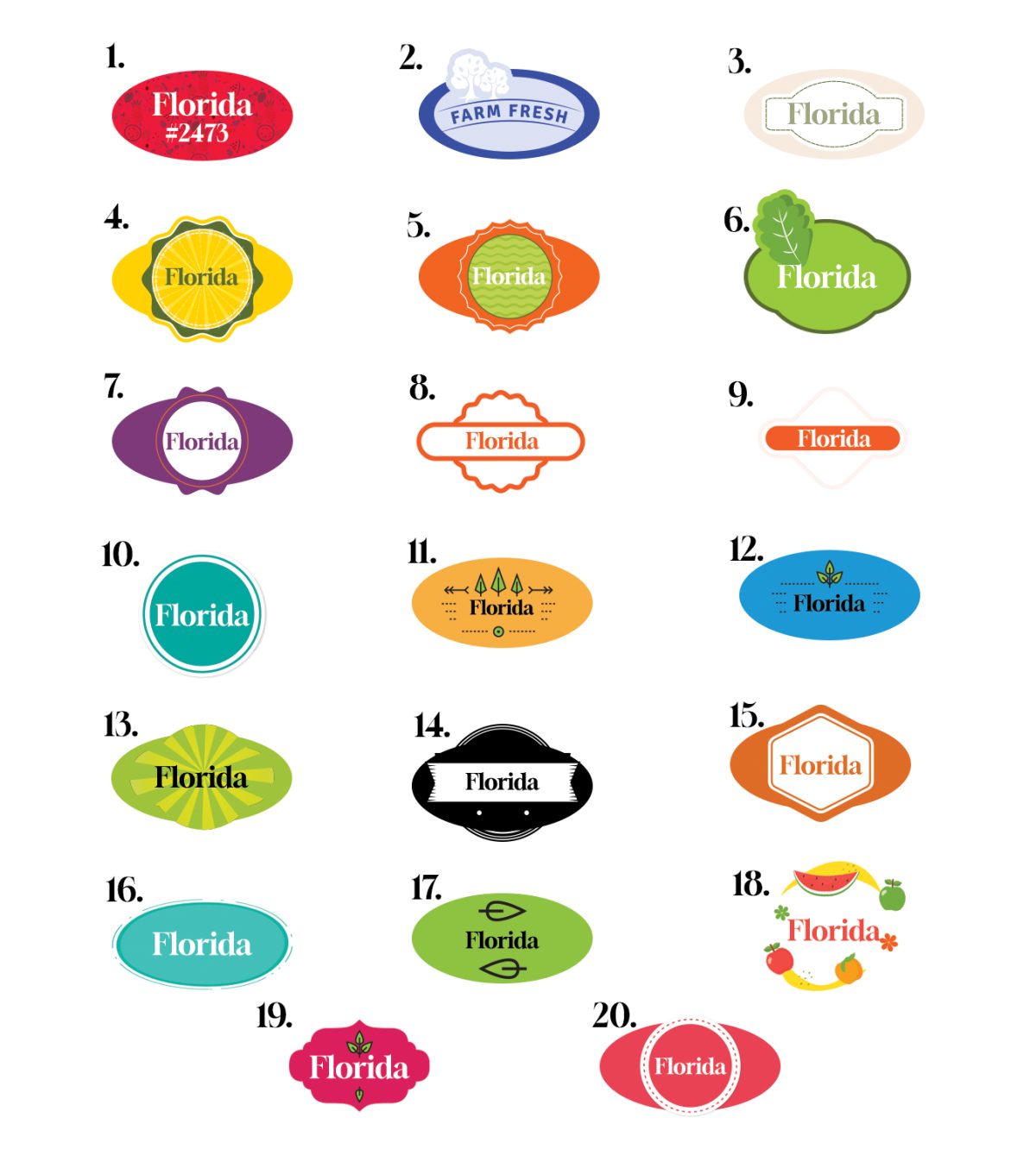 Manav Etiketi 1 x 2 cm - Görsel 2