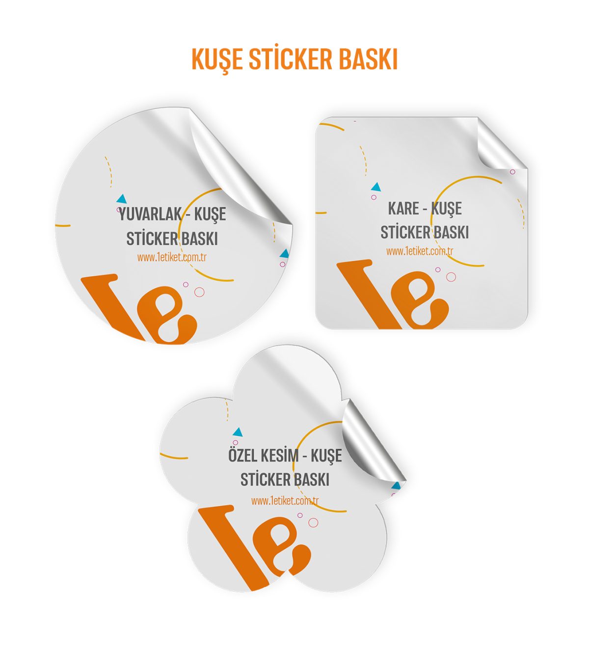 Kuşe Sticker
