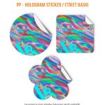 Hologram Etiket / Sticker Baskı