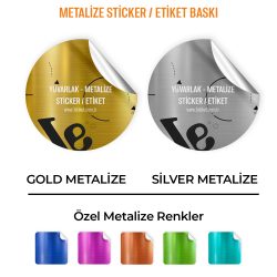 Metalize Etiket