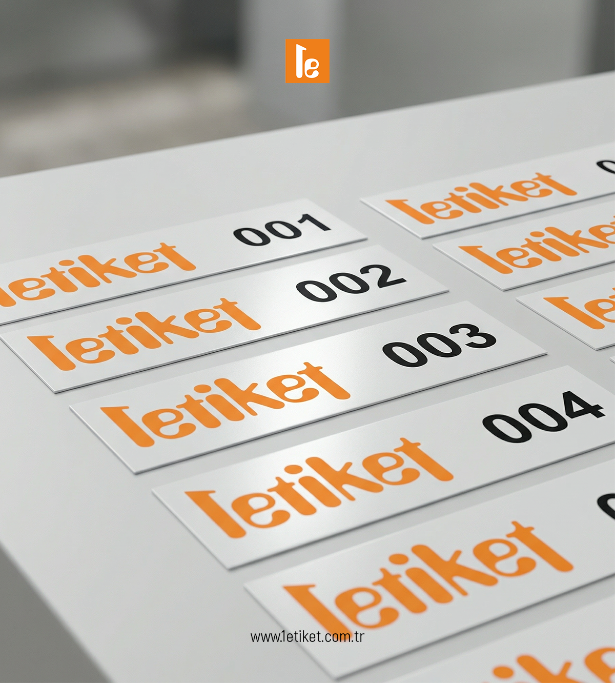 Numaratörlü Sticker / Etiket Baskı