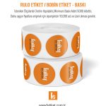 rulo etiket
