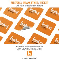 Selefonlu Sticker