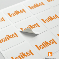 Tabaka Sticker Baskı