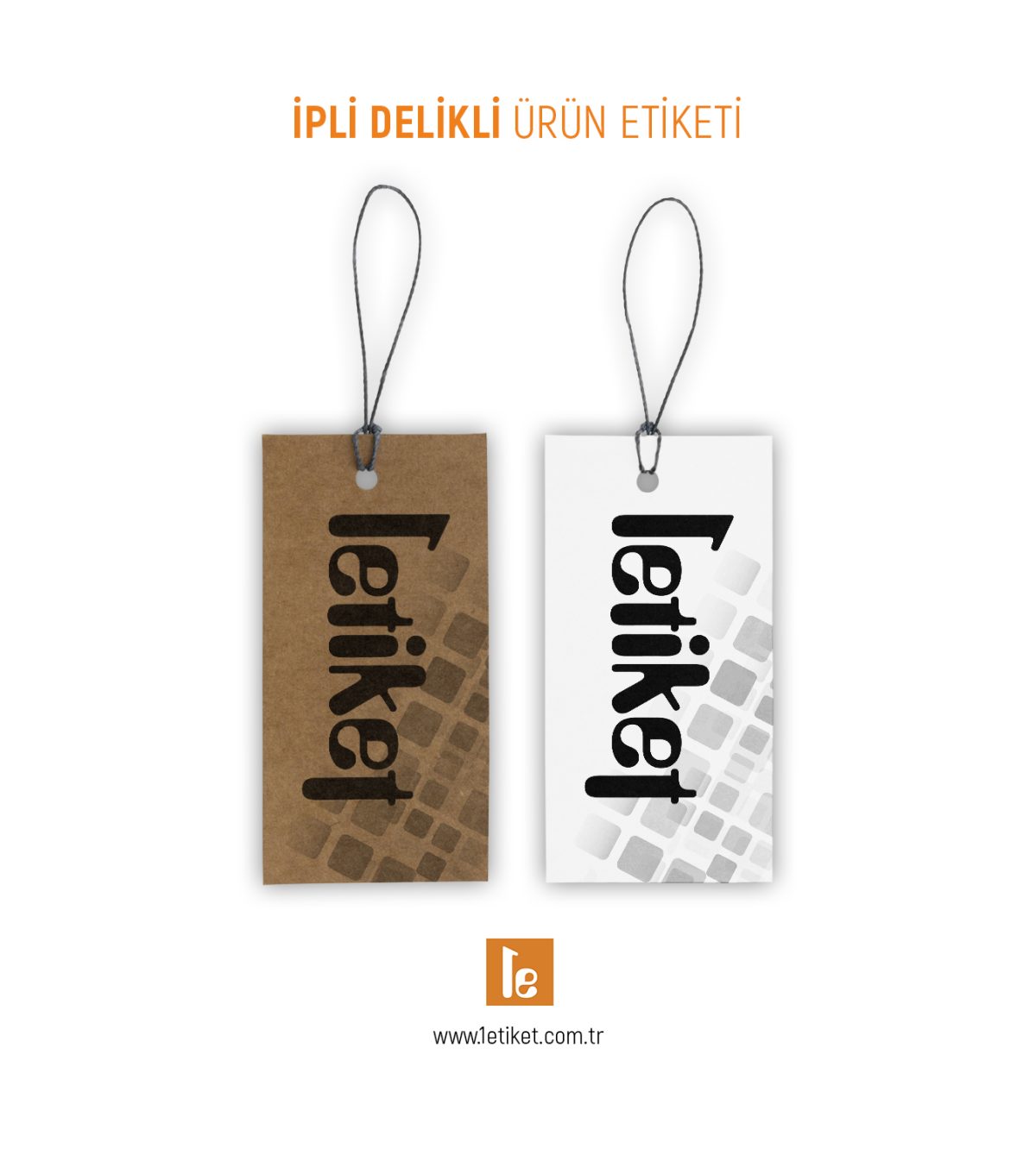 İpli Delikli Ürün Etiketi