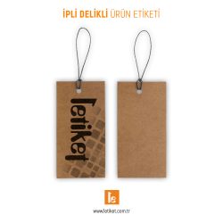 İpli Delikli Ürün Etiketi