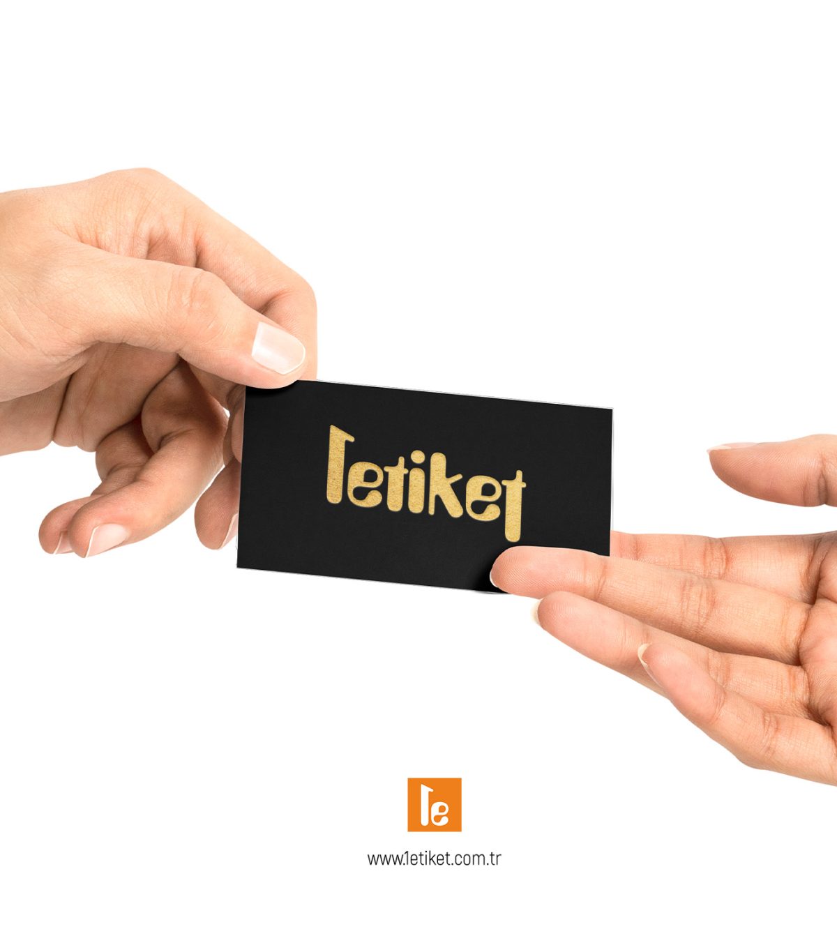 Varak Yaldızlı Kartvizit - Görsel 2