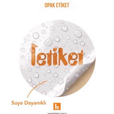 Opak Etiket 39 Opak Etiket