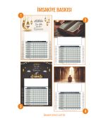 İmsakiye Baskısı – Özel Tasarım ve Full Renk Baskı Seçenekleri