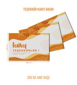 Teşekkür Kartı Baskı